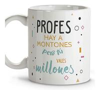 LolaPix Tasse professeurs. Tasses petit-déjeuner originales. Tasse en céramique 330 ml. Cadeaux avec phrases