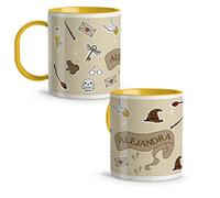 LolaPix Tasses avec nom. Nom de tasse personnalisé. Tasse magicien. Gobelets en plastique pour enfants. 330ml. Divers modèles. Magie