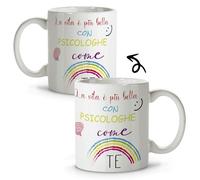 LolaPix Tasses psychologues. Cadeaux pour psychologues. Diplôme psychologie. Cadeau psychologue tasse 330 ml psychologue