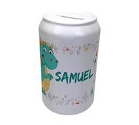 LolaPix Tirelire Personalisée avec Prenom. Divers Dessins d'enfants. Cadeaux pour Enfants. Céramique de Haute Qualité. Bouchon Inférieur. Dragon