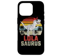 Lolasaurus T Rex Dinosaur Lola Saurus Family Matching Coque pour iPhone 16 Pro