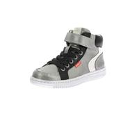 Lolastic, Sneakers Hautes Fille, Argent Noir, 26