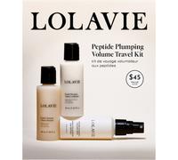 LOLAVIE Kit de soins capillaires Peptide Plumping Volume Travel 60 ml 60 ml
