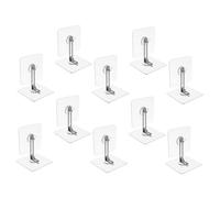 LOLIPPYY 10 ensembles Tip Furniture Anchors For Wall Mounting No Drill Proofing Dresser And Cabinet Stabilizers Durable Safety Straps For Tv Shelves And Shoe Cabinets
