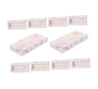 LOLIPPYY 10 Pièces Boîte à Cils Fausse avec Couvercle Petite Boîte de Rangement Carton Organisateur Portable pour Extensions de Cils Motif Protection et Transport Facile