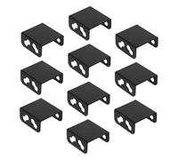LOLIPPYY 10 Pièces Dual Fan Holder Rack With Four Link Buckle For Computer Radiator Noise Reduction Easy Installation Fit Cooling System Accessories