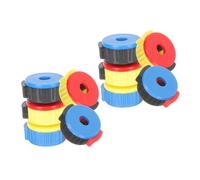 LOLIPPYY 10 Pièces Écrous Serrage Rapide Plastique pour Cymbales de Batterie Kit Accessoires et Fixation Stable pour Percussion Installation et Retrait Faciles
