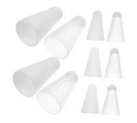 LOLIPPYY 10 pièces Embouts de Stylet Fibre Protection Pointe Pencil Compatible Stylet Tablette Coque Stylo Touch Pen Tip Caps