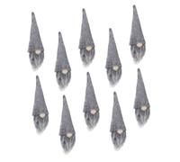 LOLIPPYY 10 Pièces Faceless Doll Bottle Sleeves Christmas Wine Bottle Decor Creative Xmas Party Accessories