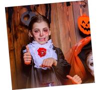 LOLIPPYY 10 Pièces Halloween Face Stickers Freckles Fake Scars Decals Durable Skin Friendly Makeup Patches For Cosplay Festival Daily Use