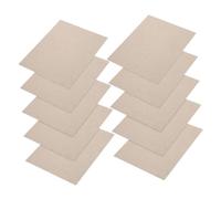 LOLIPPYY 10 Pièces Heatproof Mica Waveguide Covers For Microwave Oven Repair Insulation Sheets Reflective Replacement Parts