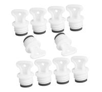 LOLIPPYY 10 Pièces Lot de Bouchons Étanches Caoutchouc pour Bouillottes Rondelles Anti-fuite Accessoires de Remplacement pour Sacs Eau Chaude Colmateur de Fuite Réutilisable Compatible