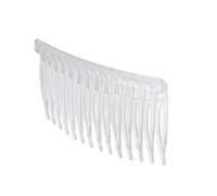 LOLIPPYY 10 pièces Lot de Peignes Coiffure Transparents Plastique Accessoires Classiques Dents pour et Chignons Élégants