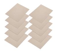 LOLIPPYY 10 pièces Lot de Plaques Mica Résistantes Haute Température pour Micro-ondes Feuilles Isolantes Découpables Accessoires de Remplacement pour Guide Ondes