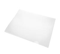 LOLIPPYY 10 pièces Lot de Pochettes Transparentes Scellées Protège-documents Rigides Plastique pour Rangement Papier et Accessoires Étude Format Pratique pour Bureau et École
