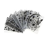 LOLIPPYY 10 pièces Pochoirs Plastique Embossage Motifs Variés pour Scrapbooking DIY Décoration Cartes Albums