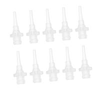 LOLIPPYY 100 pièces Embouts Jetables pour Lavage Doreille et Flexibles PVC Kit de Remplacement pour Nettoyage Auriculaire Sûr et Pratique pour Adultes