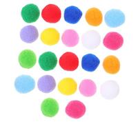 LOLIPPYY 100 pièces Pompons Fluffy Couleurs Assorties pour Loisirs Créatifs Décorations DIY Jouets Moelleuses pour Artisanat
