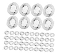 LOLIPPYY 100pièces Filets à Cheveux Invisibles Maille Douce Pour Chignon Idéaux Pour Cuisiner Mariages Fêtes Et Performances