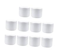 LOLIPPYY 10pièces Boîtes à Crème Vides Plastique Contenants Cosmétiques Pour Visage Petits Flacons Portables Pour Voyages Et Déplacements