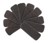 LOLIPPYY 10pièces Couches Lavables De Bambou Lot De Inserts Absorbants Réutilisables Pour Bébés Et Confort Optimal à Domicile Et Voyage