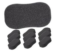 LOLIPPYY 10pièces Éponge à Cheveux Mousse Pour Boucles Lot De Éponge De Coiffure Pour Hommes Et Femmes Pratique Et Portable Pour Créer Des Boucles Naturelles