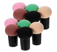 LOLIPPYY 10pièces Éponge Champignon Pour Maquillage Éponge Cosmétique Lot De Houppettes à Poudre De Beauté Pour Application Humide Et Sèche