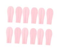 LOLIPPYY 12 pièces Accessoires Langue Poupée DIY Faits Main Petite Langue Unique pour Fabrication Poupées Artisanales pour Jouets Peluche