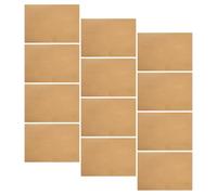 LOLIPPYY 12 Pièces Dossier Insertion Rapide du Papier à Poche Unique en Papier Kraft Protection Renforcée des Documents Bords sans Bavure, pour Réunions et Conférences