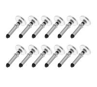 LOLIPPYY 12 pièces Embouts de Stylet Tactile Silicone Pointe Disque Claire Précise pour Tablette et Écran Tactile Remplacement Stylo Écran Capacitif Protection Anti-Rayures et Sensibilité