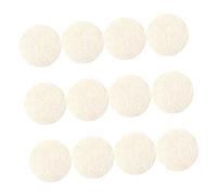 LOLIPPYY 12 pièces Éponge Exfoliante Visage Luffa Naturel Tampons Doux Réutilisables pour Nettoyage Profond Élimination Maquillage et Excès de Sébum Soin Peau Douce et Claire