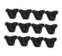 LOLIPPYY 12 pièces Sous-vêtement Jetable Femme Confortable Non-tissé Épaisses Culotte Unisexe pour Sauna Spa et Massage