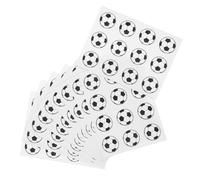 LOLIPPYY 120 pièces Autocollants Football Thème Sport Gommettes Autocollantes pour Fête et Scrapbooking Décorations Adhésives pour Laptops Bouteilles et Vêtements