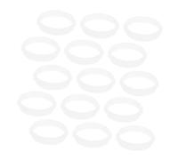 LOLIPPYY 15 pièces Connecteurs de Tube pour Cage à Hamster Blancs Anneaux Droits et Courbés pour Extension de Tunnel Accessoires de Raccordement pour Souris et Cochons