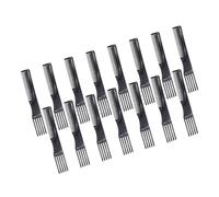LOLIPPYY 15 pièces Peigne Coiffure pour Salon et Usage Quotidien Peignes Styling Flexibles pour Coupe Coloration et Coiffage Accessoire Pratique et