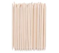 LOLIPPYY 150pièces Repousse-cuticules Double Face Bois pour Manucure Kit Outils de Soins des Ongles pour Nail Art Chez Soi ou Voyage