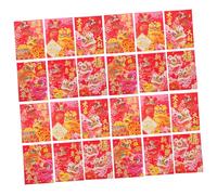 LOLIPPYY 180 Pièces Lot de Enveloppes Rouges Chinoises Carton Cheval pour Festival Printemps Chanceux pour An Anniversaire et Mariage Décoration Traditionnelle Élégante