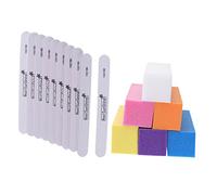 LOLIPPYY 1ensemble Bloc De Ponçage Réversible Outil Manucure Pratique Pour Finition Et Polissage Des Pour Salon Et Usage Domestique