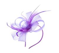 LOLIPPYY 1ensemble Fascinator Plume Avec Sur - Pour Femmes Accessoire Élégant Pour Mariage Cocktail Et Tea Party Coiffure Chic Et Légère