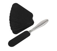 LOLIPPYY 1ensemble Râpe à Double Face Inoxydable Éliminateur De Peaux Mortes Pour Rugueux Pour Maison Salons Professionnels