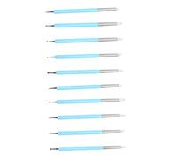 LOLIPPYY 1ensemble Set Stylos Uv Gel Pour Nail Art Outils Pratiques à Double Extrémité Couleur Bleu Ciel Pour Et Manucure à Domicile