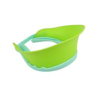 LOLIPPYY 1pièce Cap De Silicone Réglable Pour Bonnet Anti-eau Vert Des Yeux Oreilles Lors Du Bain Coupe De Cheveux
