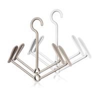 LOLIPPYY 2 Pièces artefact de séchage de Chaussures Crochet pour Chaussures sèche-Linge Cintre de séchage cintres à au détail Placard Plastique