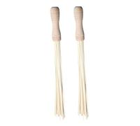 LOLIPPYY 2 Pièces Bamboo Massage Sticks For Neck Shoulder Waist And Back Portable Lightweight Gua Sha Wood Tapping Tool For Muscle Relaxation And Spinal Discomfort Relief