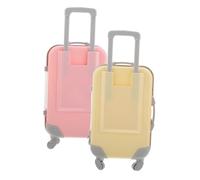 LOLIPPYY 2 pièces Boîte de Rangement Cosmétique Transparente Mini Valise pour Faux Cils Organisateur Pratique pour Accessoires de Maquillage Lot de Portable