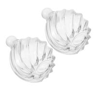LOLIPPYY 2 pièces Bouteilles Diffuseur Verre Réutilisables pour Parfum Ambiance Maison Flacons Vides à Ouvrir pour Cadeau de Pendaison de Crémaillère