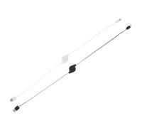 LOLIPPYY 2 pièces Câble de Charge Rétractable Type-c et Flexible Lot pour Téléphones Câble de Données Sécurisé et Pratique