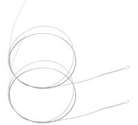 LOLIPPYY 2 pièces Cordes pour Dulcimer Acier Accessoires Instruments Musique Remplacement Clair et Résonant pour Joueurs et Débutants