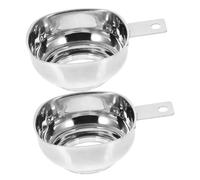 LOLIPPYY 2 pièces Entonnoir Large Ouverture Acier Inoxydable Entonnoir Huile et Liquide pour Cuisine pour Transfert Dhuile et Confiture Facile à Nettoyer