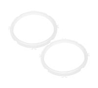 LOLIPPYY 2 pièces Joint Étanchéité Autocuiseur Silicone Souple Bague de Rechange Étanche pour Cocotte Compatible avec Faitout Haute Pression Facile à Installer et Nettoyer